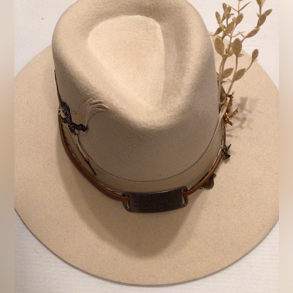 NEW! Wyeth X Ruxpinsrags Wanderlust bird fedora